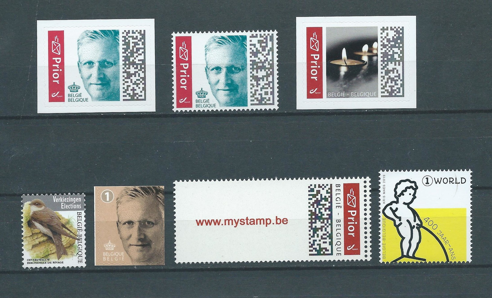 Belgique Timbres 2019 Avec Mystamps - Unused Stamps