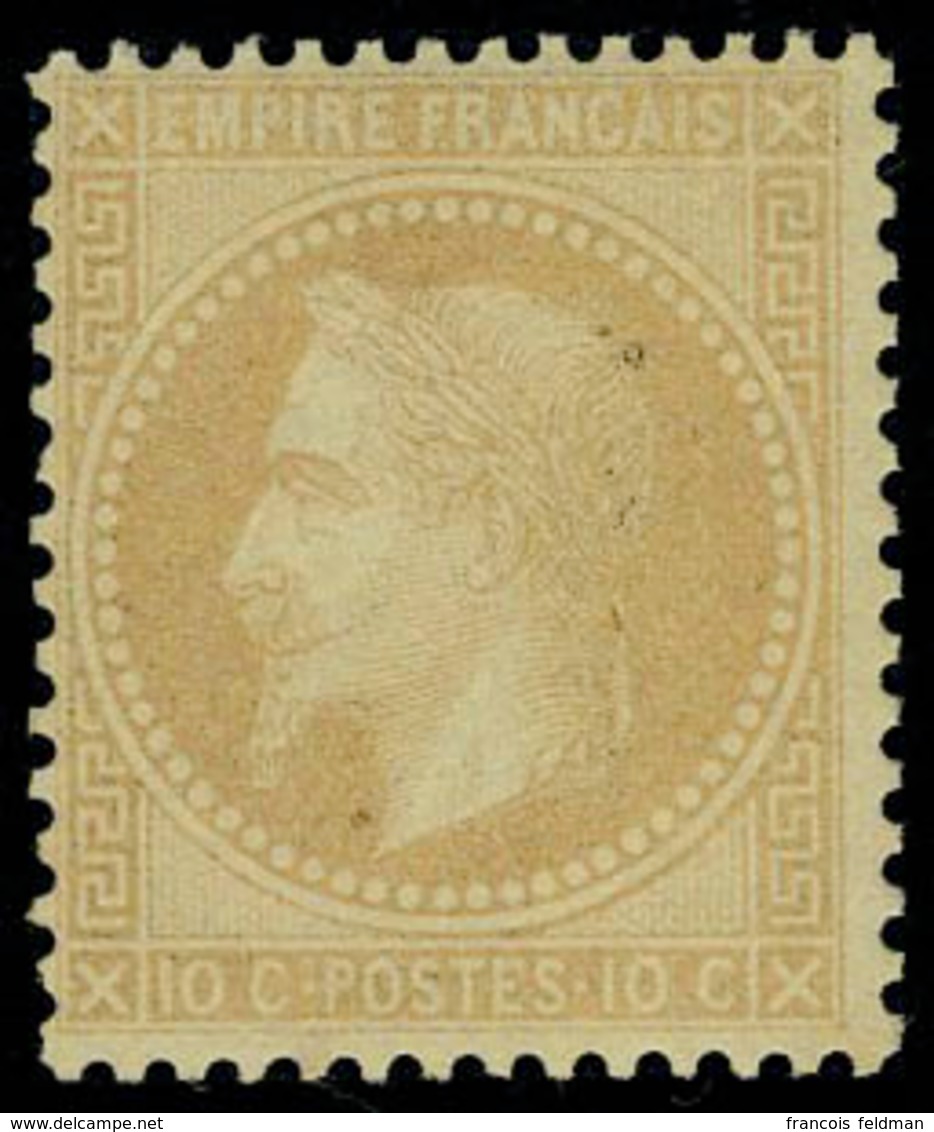 Neuf Avec Charnière N° 28B, 10c Bistre Type II T.B. - Andere & Zonder Classificatie