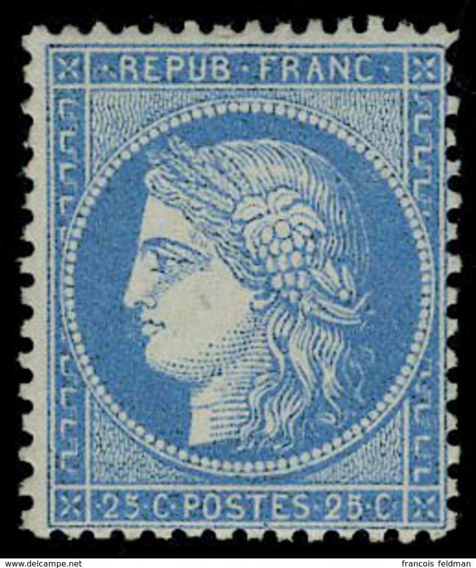 Neuf Avec Charnière N° 60A, 25c Bleu Type I, Cl, T.B. - Sonstige & Ohne Zuordnung
