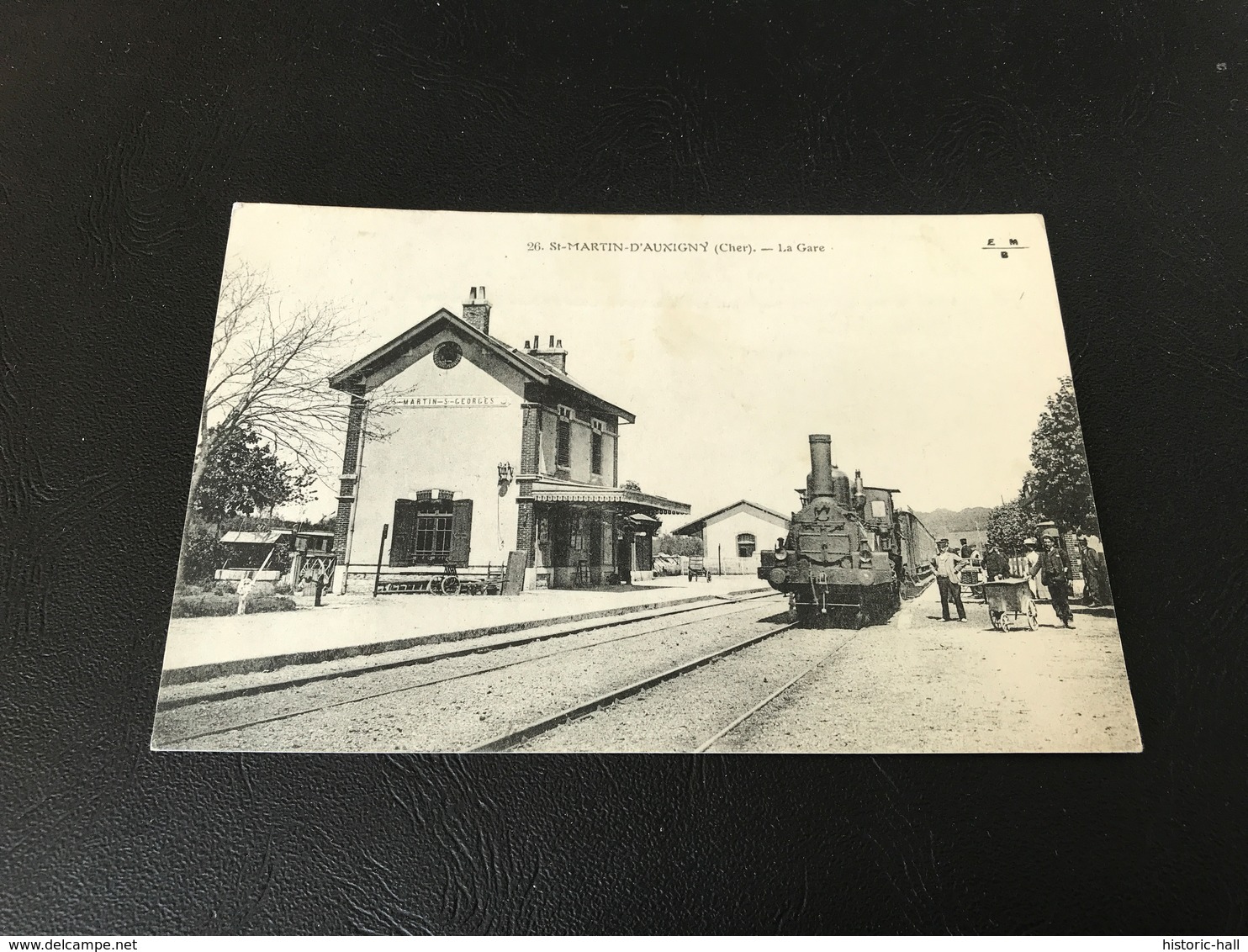 26 - ST MARTIN D’AUXIGNY La Gare- 1915 Tampon CROIX ROUGE Secours Aux Blessés Annexe N°4 - Autres & Non Classés