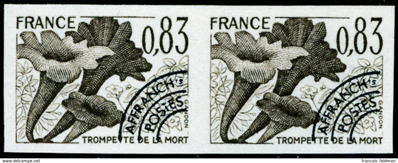 Neuf Sans Charnière N° 158/61, Champignons, La Série ND En Paire + épreuves De Luxe, T.B. - Sonstige & Ohne Zuordnung