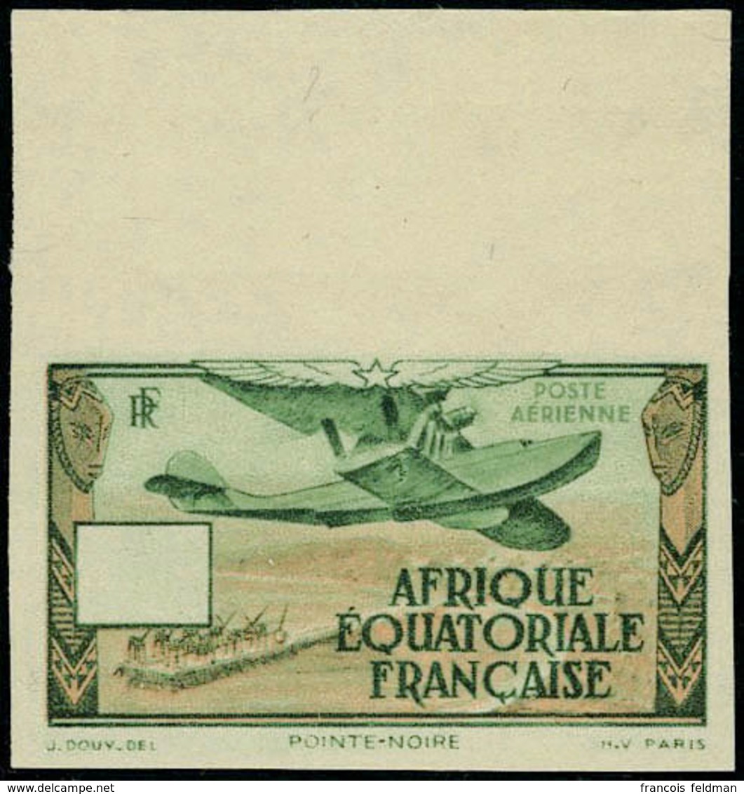 Neuf Sans Charnière N° 3, Type Pointe Noire Avec RF Vert Et Brun, Sans Valeur Dans Le Cartouche, ND, Bdf, T.B. - Andere & Zonder Classificatie