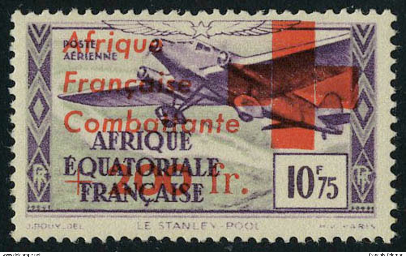 Neuf Avec Charnière N° 29, 10.75 + 200f Croix Rouge T.B. Signé - Other & Unclassified