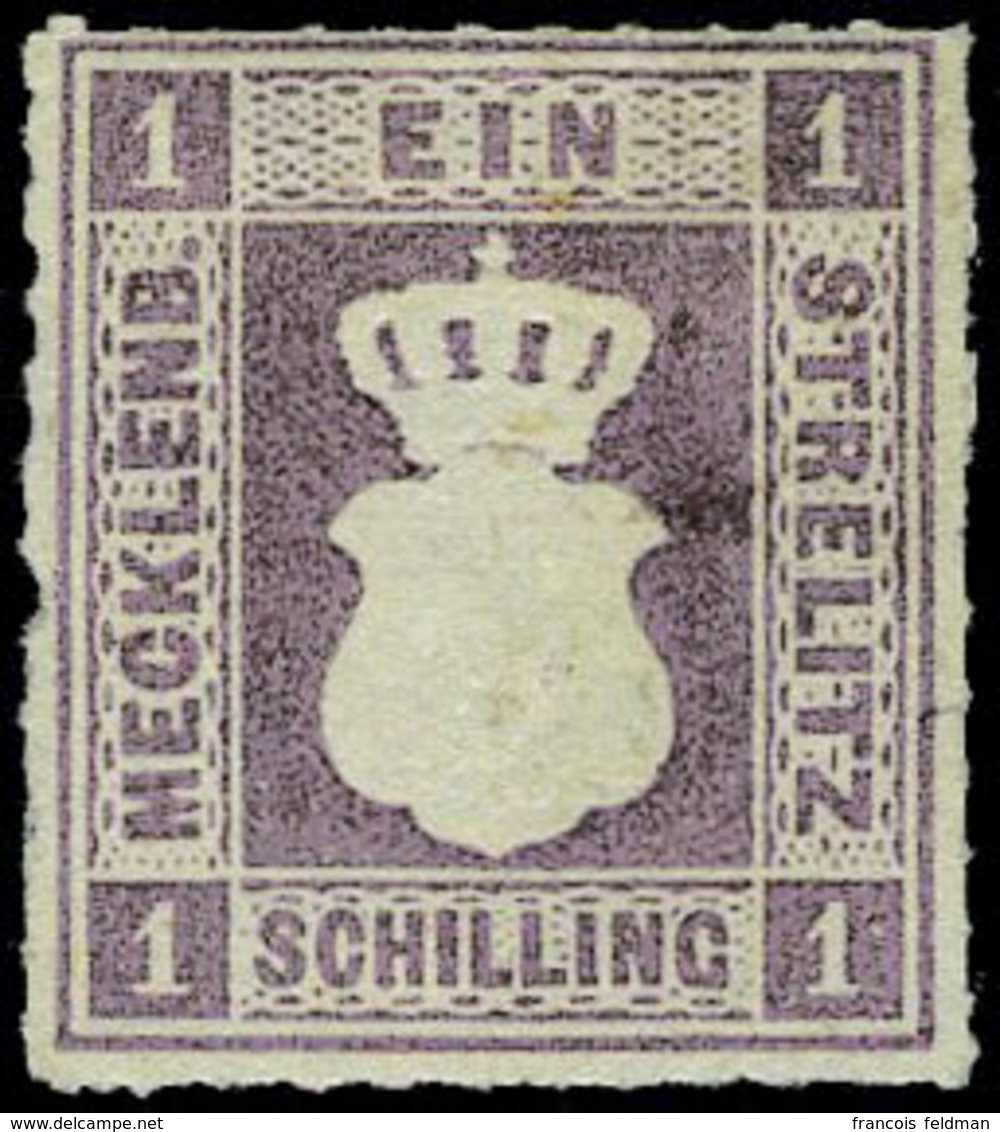 Neuf Avec Charnière N° 3, 1s Violet Brun TB - Andere & Zonder Classificatie