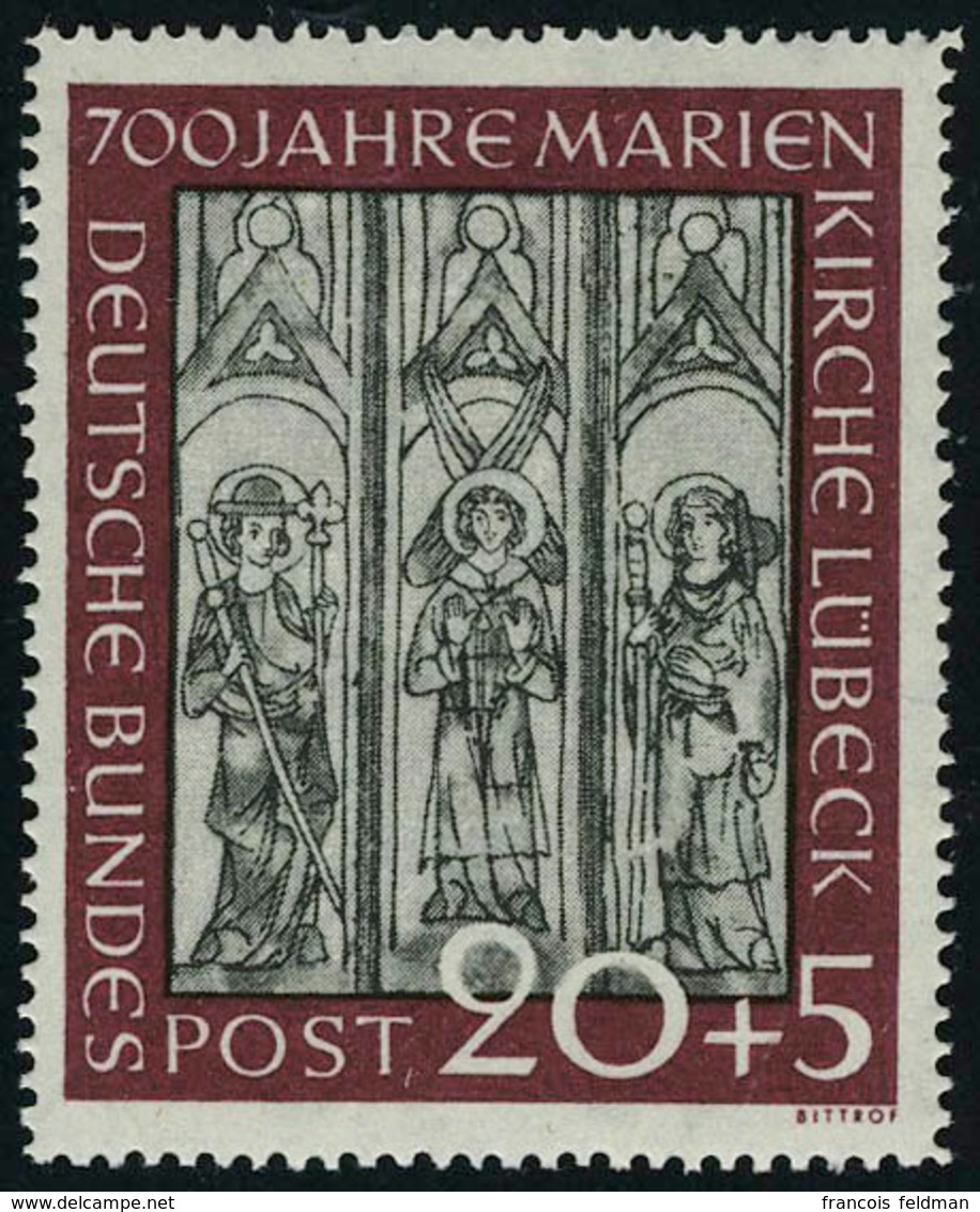 Neuf Sans Charnière N° 25/26, La Paire Mariakirche, T.B. - Other & Unclassified