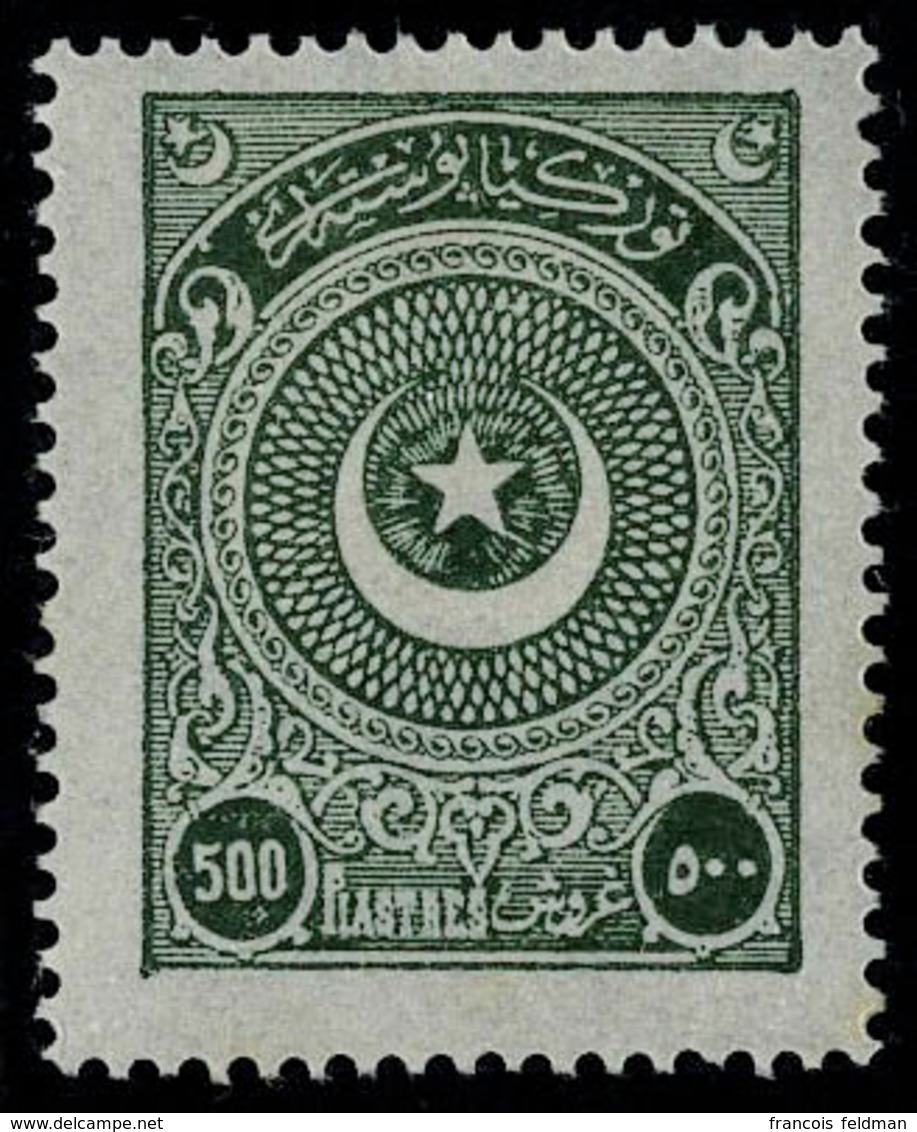 Neuf Avec Charnière N° 686, 500 Pi Vert Gris, Cl, T.B. - Andere & Zonder Classificatie