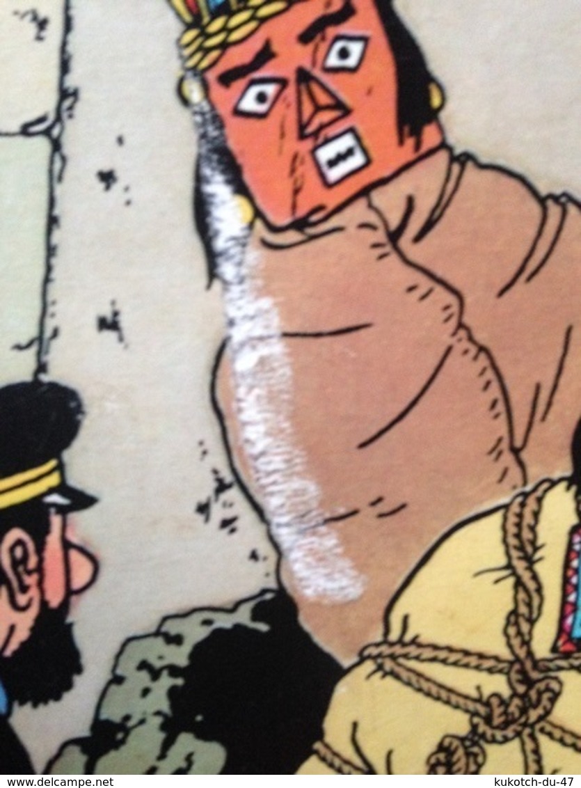 BD Tintin - Le Temple Du Soleil - Hergé (1964) - Tintin