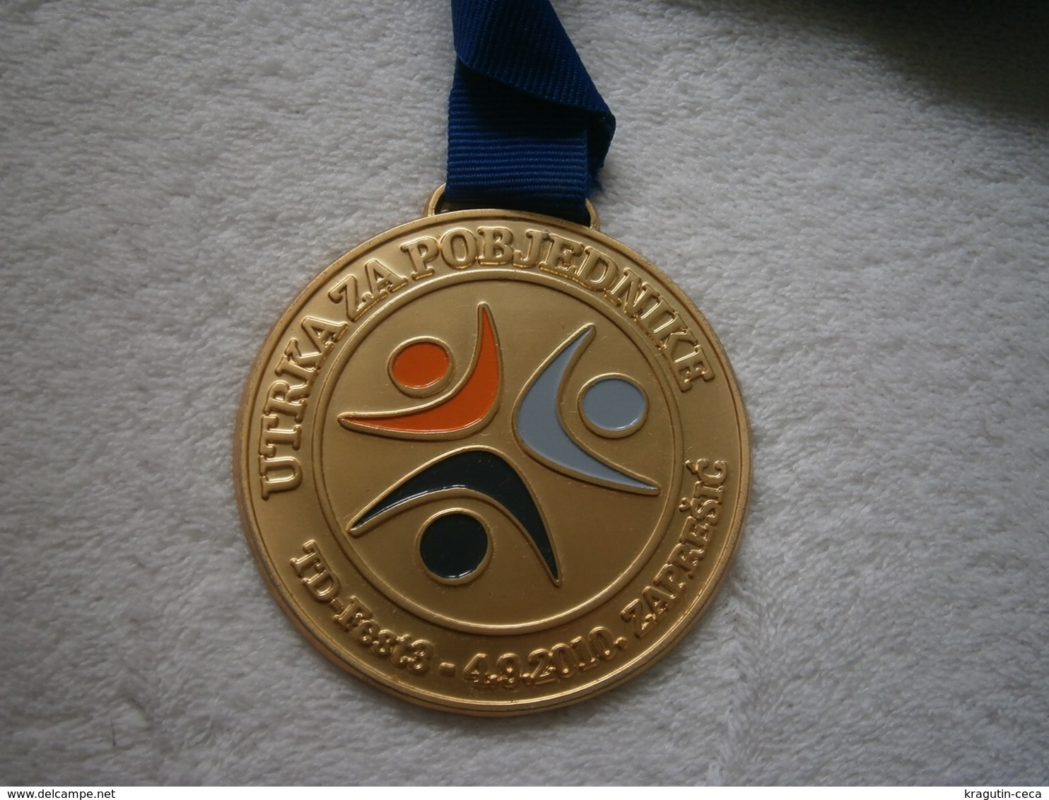 2010 Street Festival TD Fest ZAPRESIC ZAPREŠIĆ HRVATSKA CROATIA MEDAL Disabled Person Handicap Disadvantage - Other & Unclassified