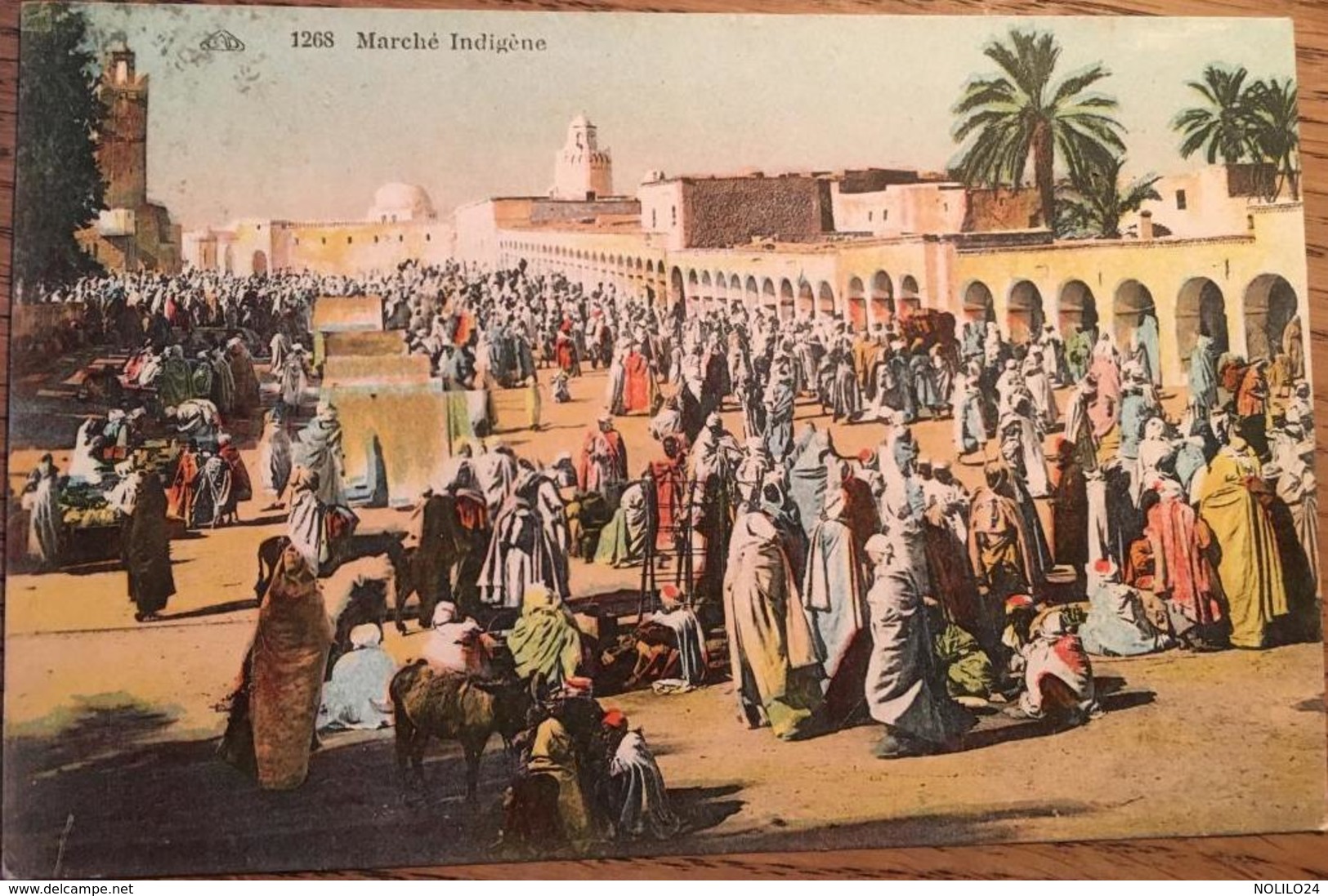 Cpa, Marché Indigène, Algérie, éditions CAP, écrite En 1931 D'Alger - Scenes