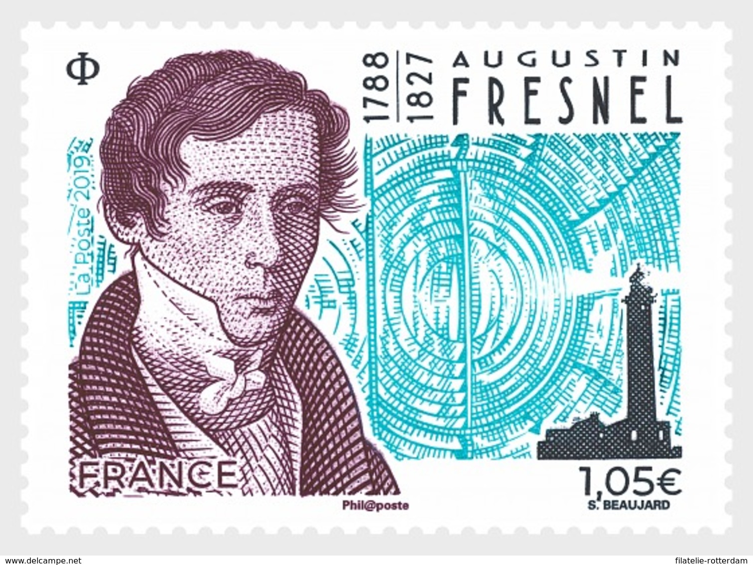 Frankrijk / France - Postfris / MNH - Augustin Fresnel 2019 - Ongebruikt