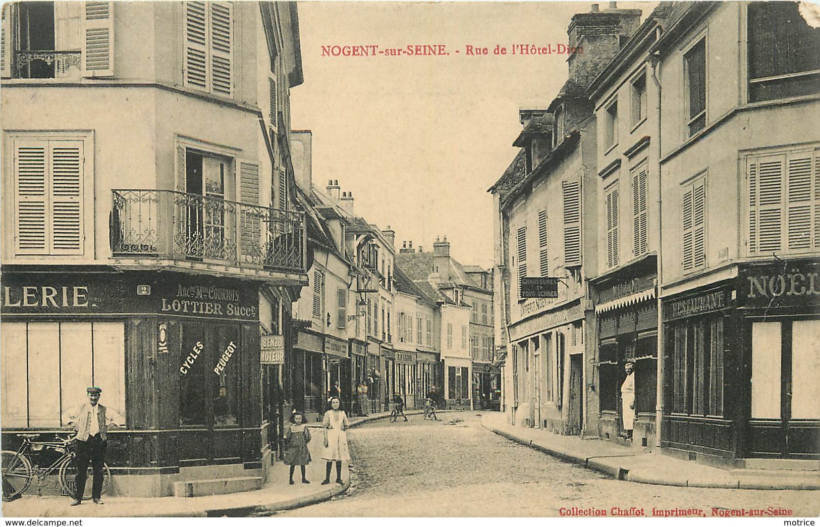 NOGENT SUR SEINE - Rue De L’hôtel Dieu. - Nogent-sur-Seine