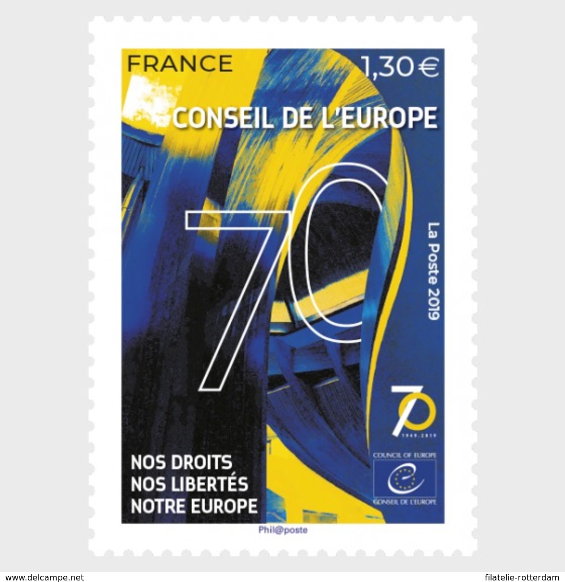 Frankrijk / France - Postfris / MNH - 70 Jaar Europese Raad 2019 - Unused Stamps