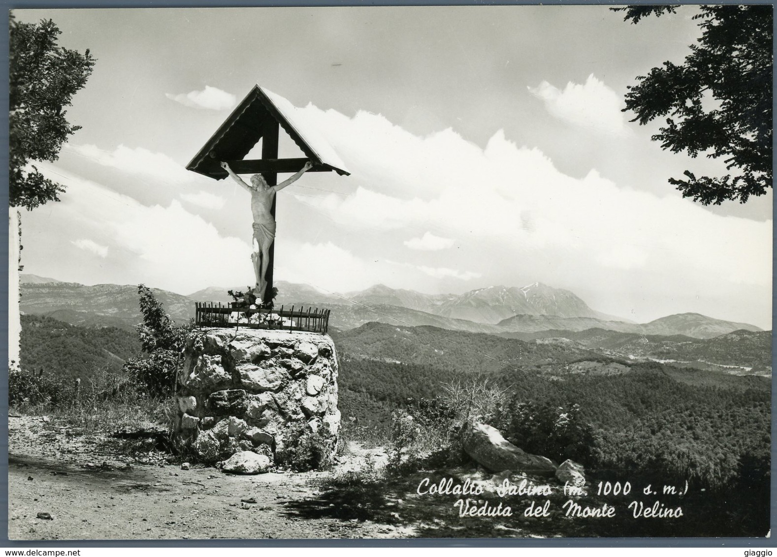 °°° Cartolina N. 79 Collalto Sabino Veduta Del Monte Velino Nuova °°° - Rieti