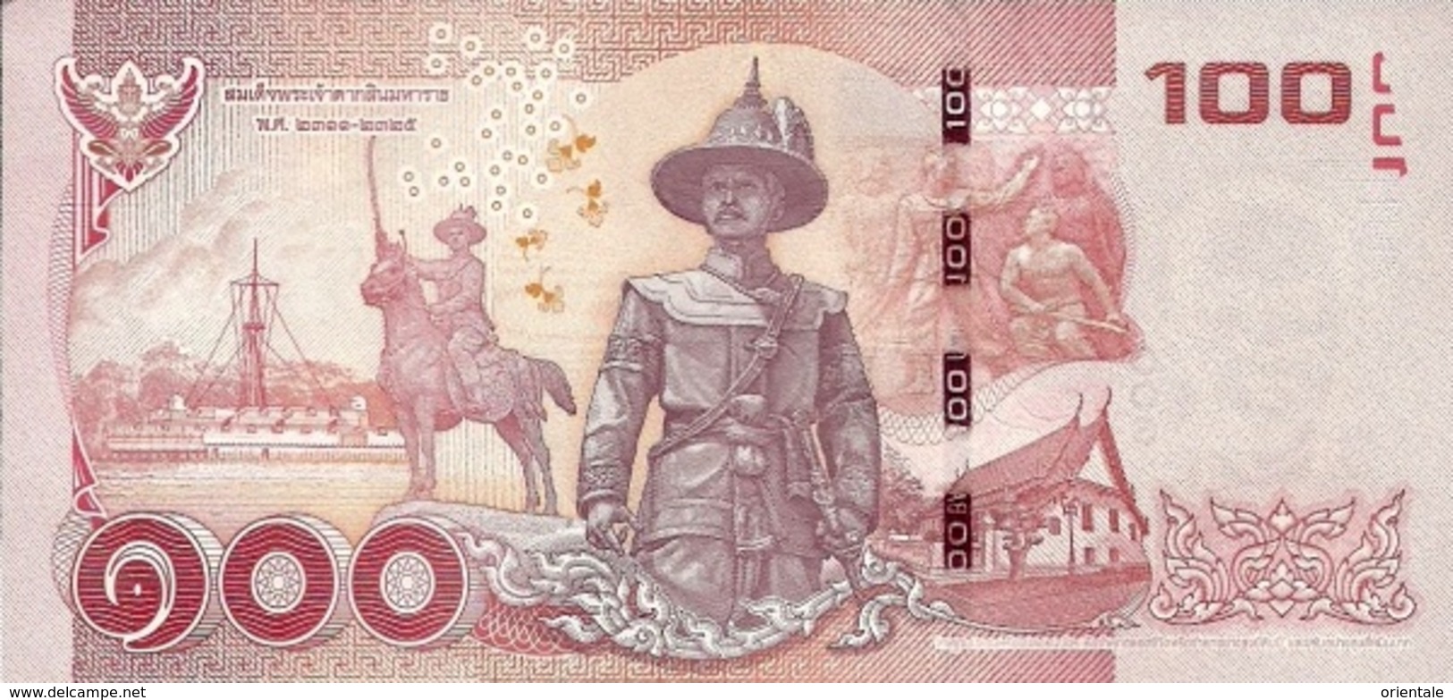 THAILAND P. 120 100 B 2015 UNC - Thailand