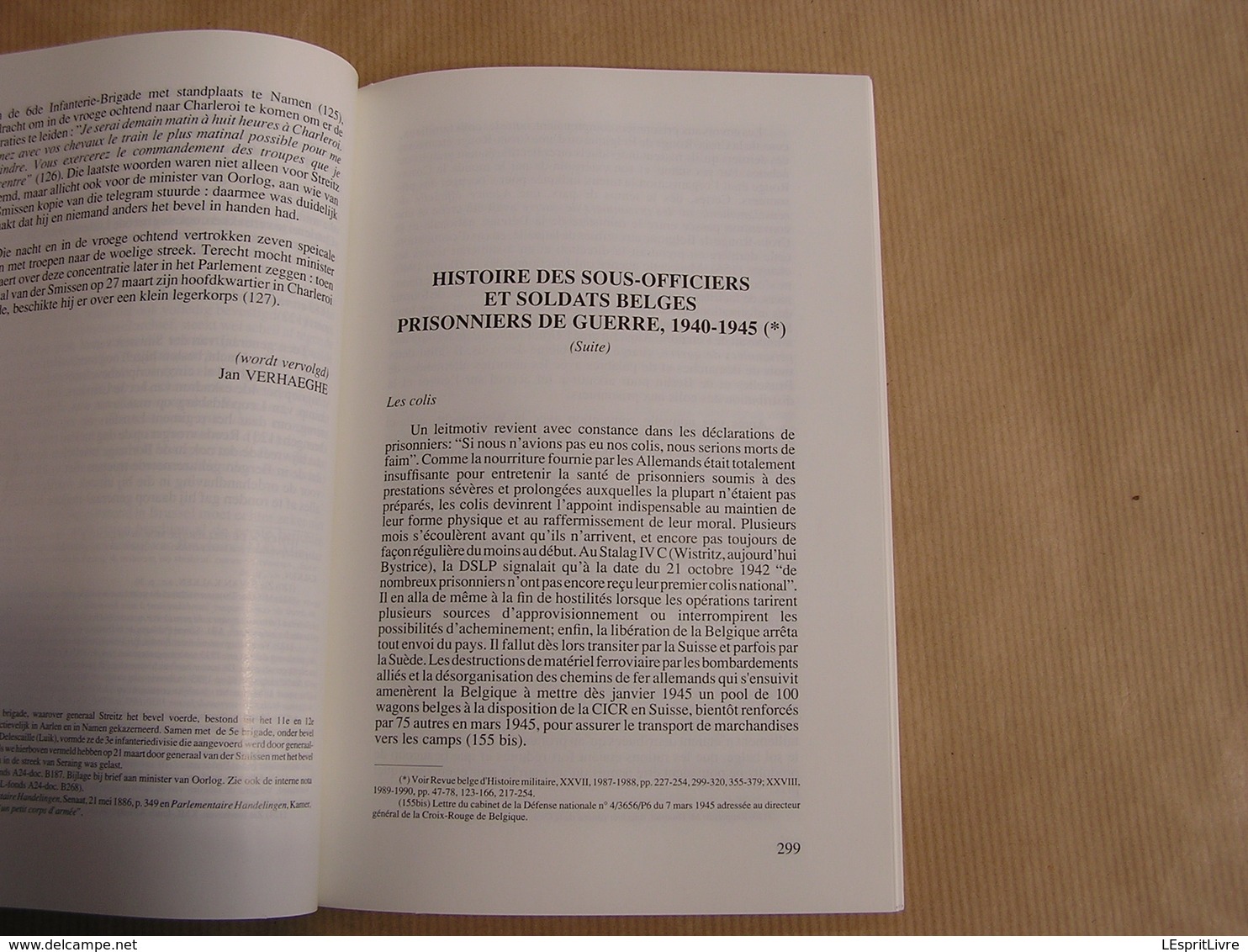 REVUE BELGE D' HISTOIRE MILITAIRE XXVIII 4 Guerre 40 45 Armée Pays Bas Luik Prisonniers de Guerre Stalags Kommando Camps