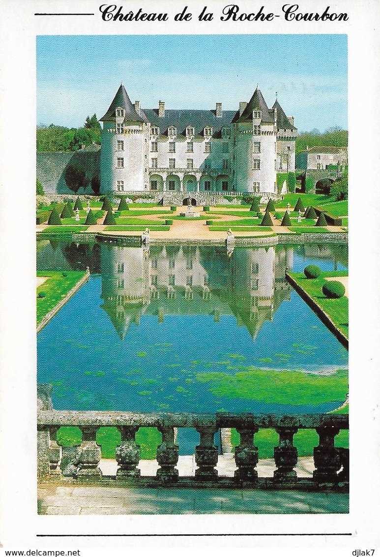 17 Château De La Roche Courbon (2 Scans) - Autres & Non Classés