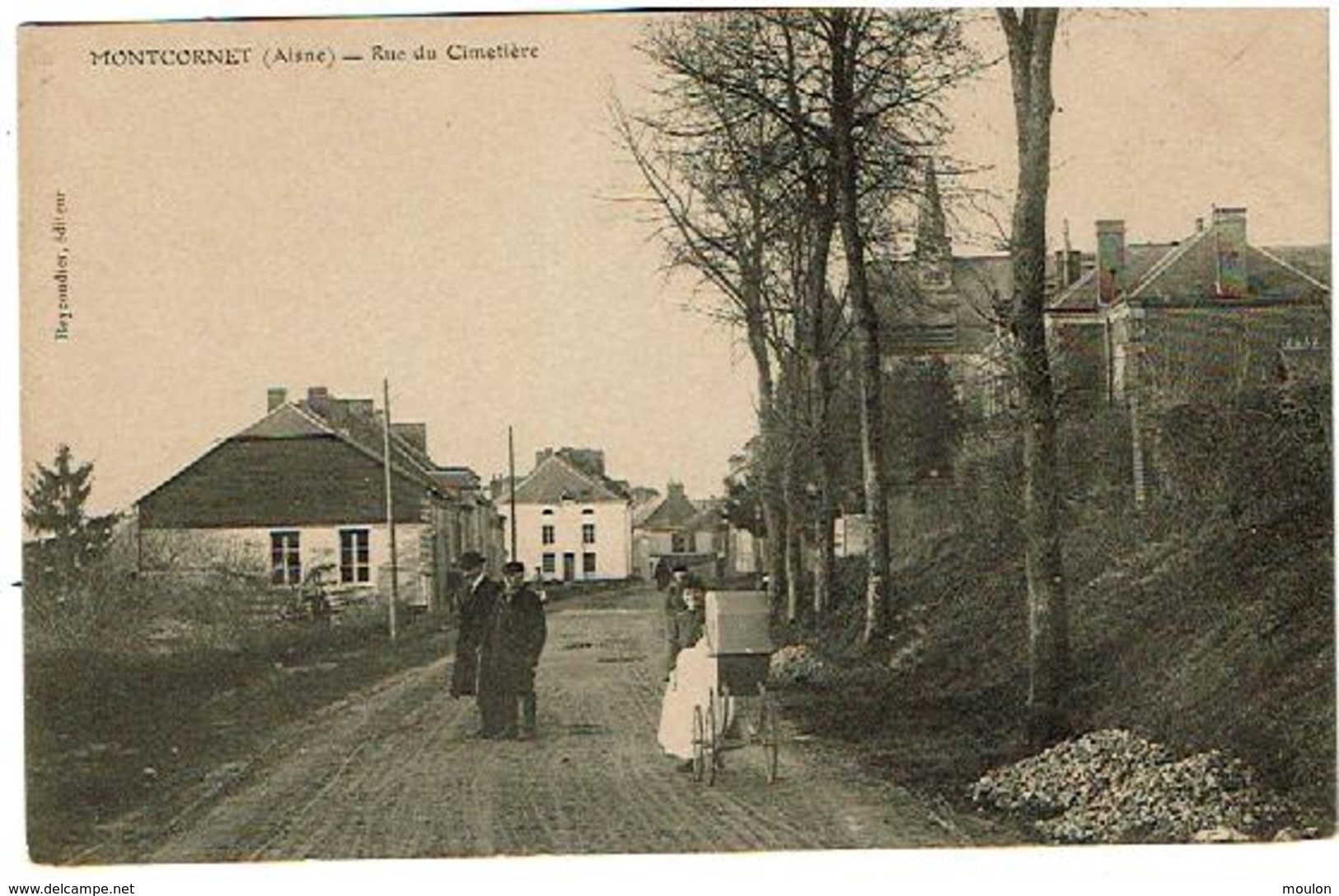 Montcornet -rue Du Cimetiere-Voyagee- EdReycoudier - Other & Unclassified