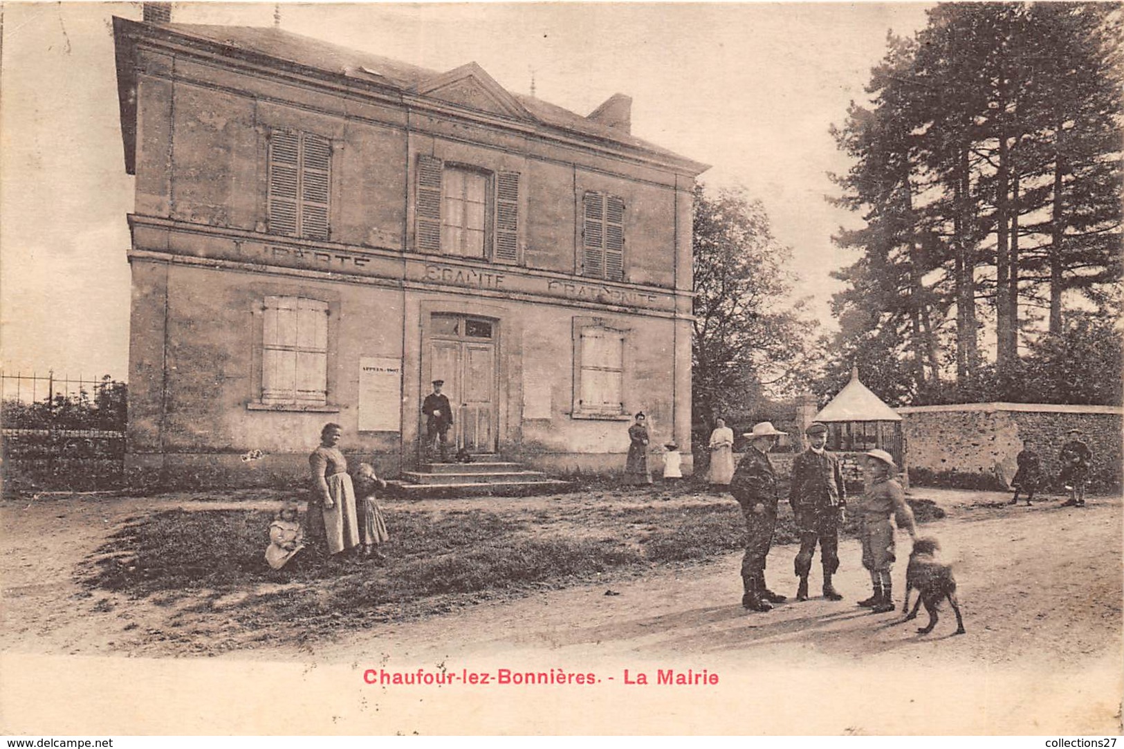 78-CHAUFOUR-LES-BONNIERES- LA MAIRIE - Bonnieres Sur Seine