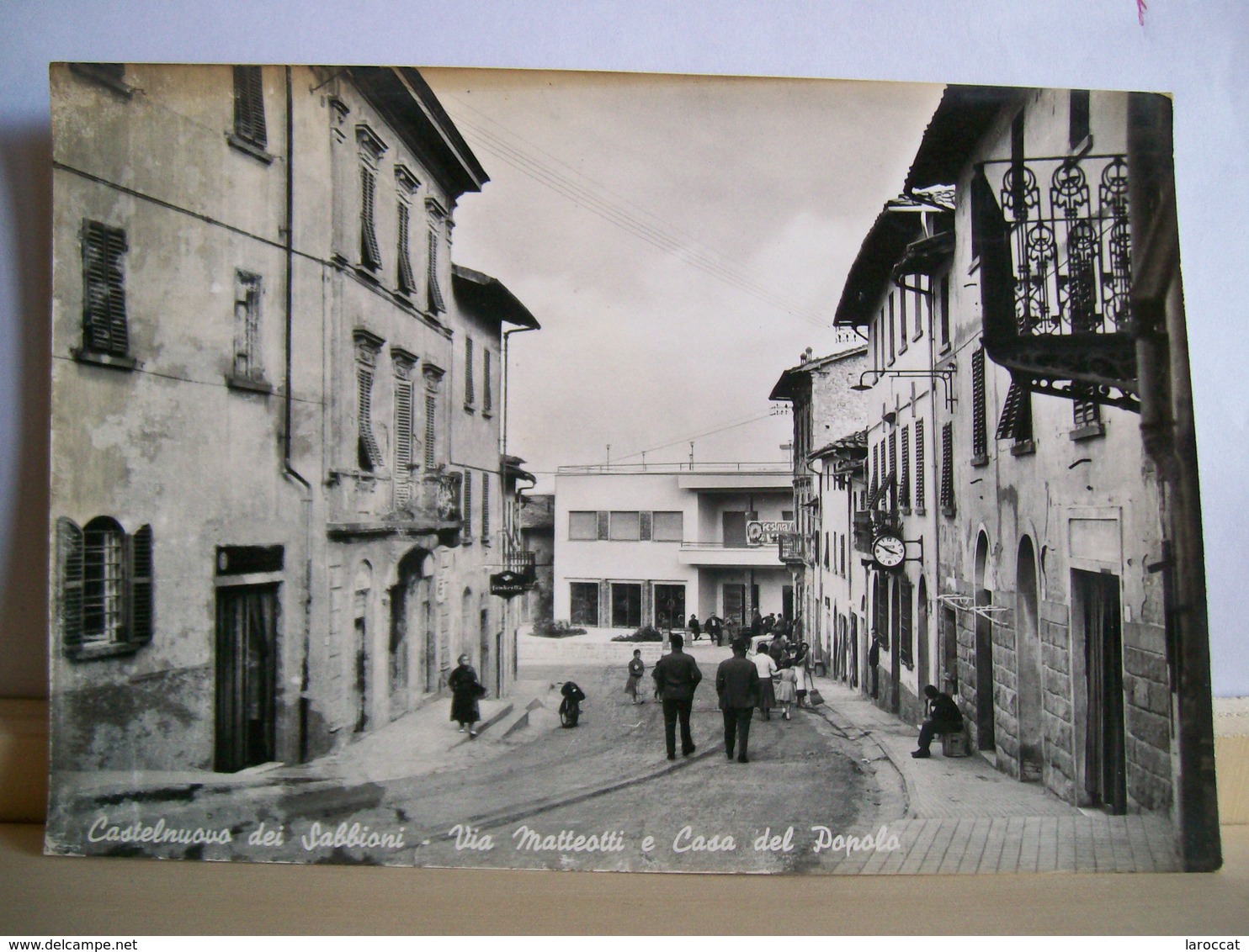 1967 - Arezzo - Cavriglia - Castelnuovo Dei Sabbioni - Via Matteotti E Casa Del Popolo - Animata - Arezzo