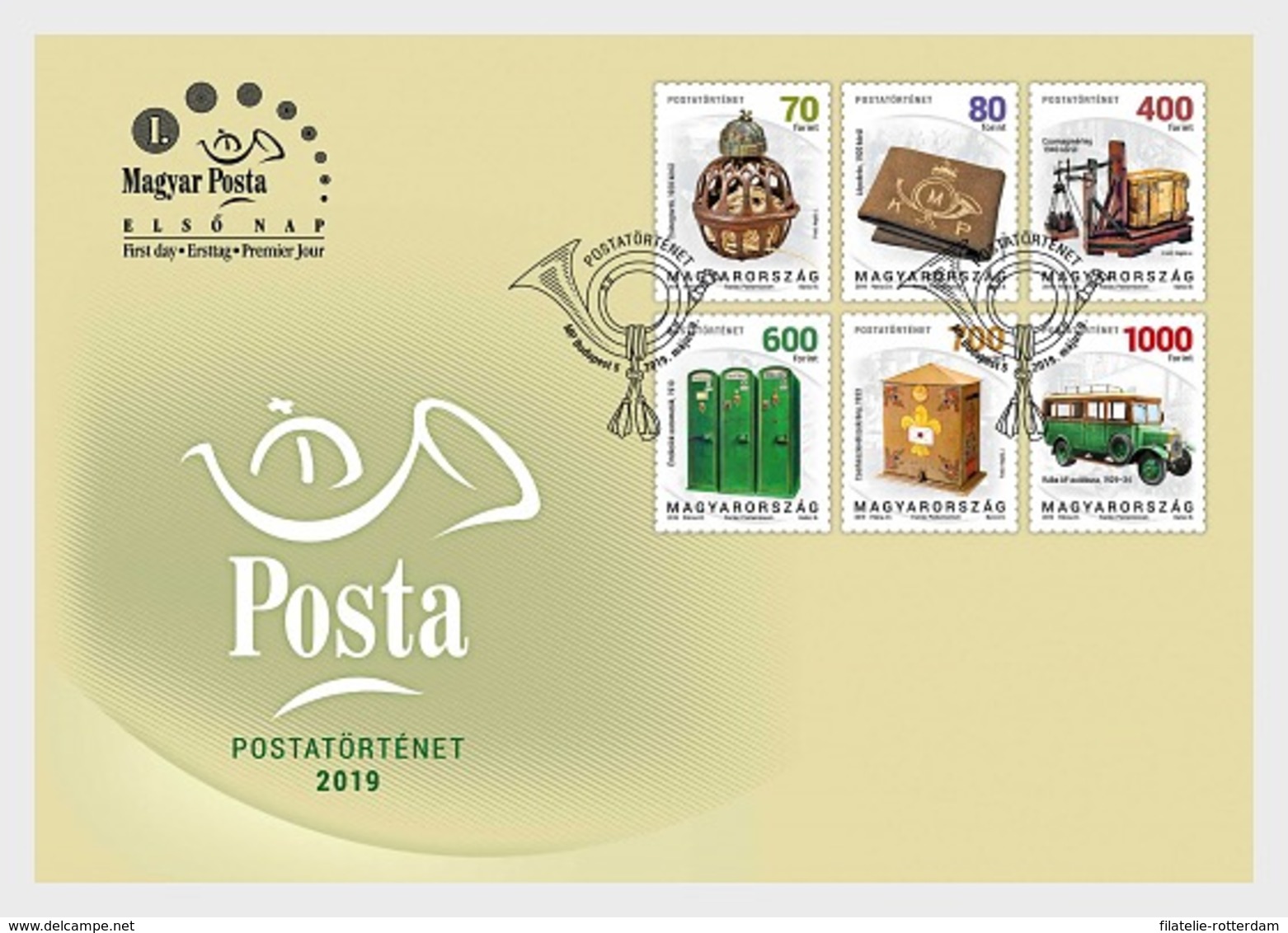 Hongarije / Hungary - Postfris / MNH - FDC Postgeschiedenis 2019 - Ongebruikt