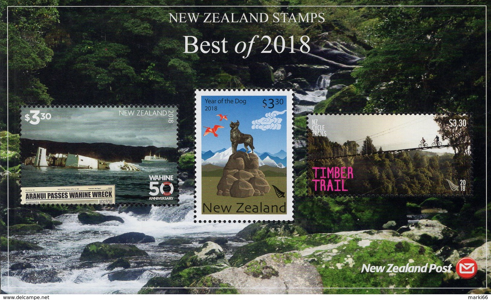 New Zealand - 2018 - Best Of 2018 Stamps - Mint Souvenir Sheet (collector's Edition) - Nuovi