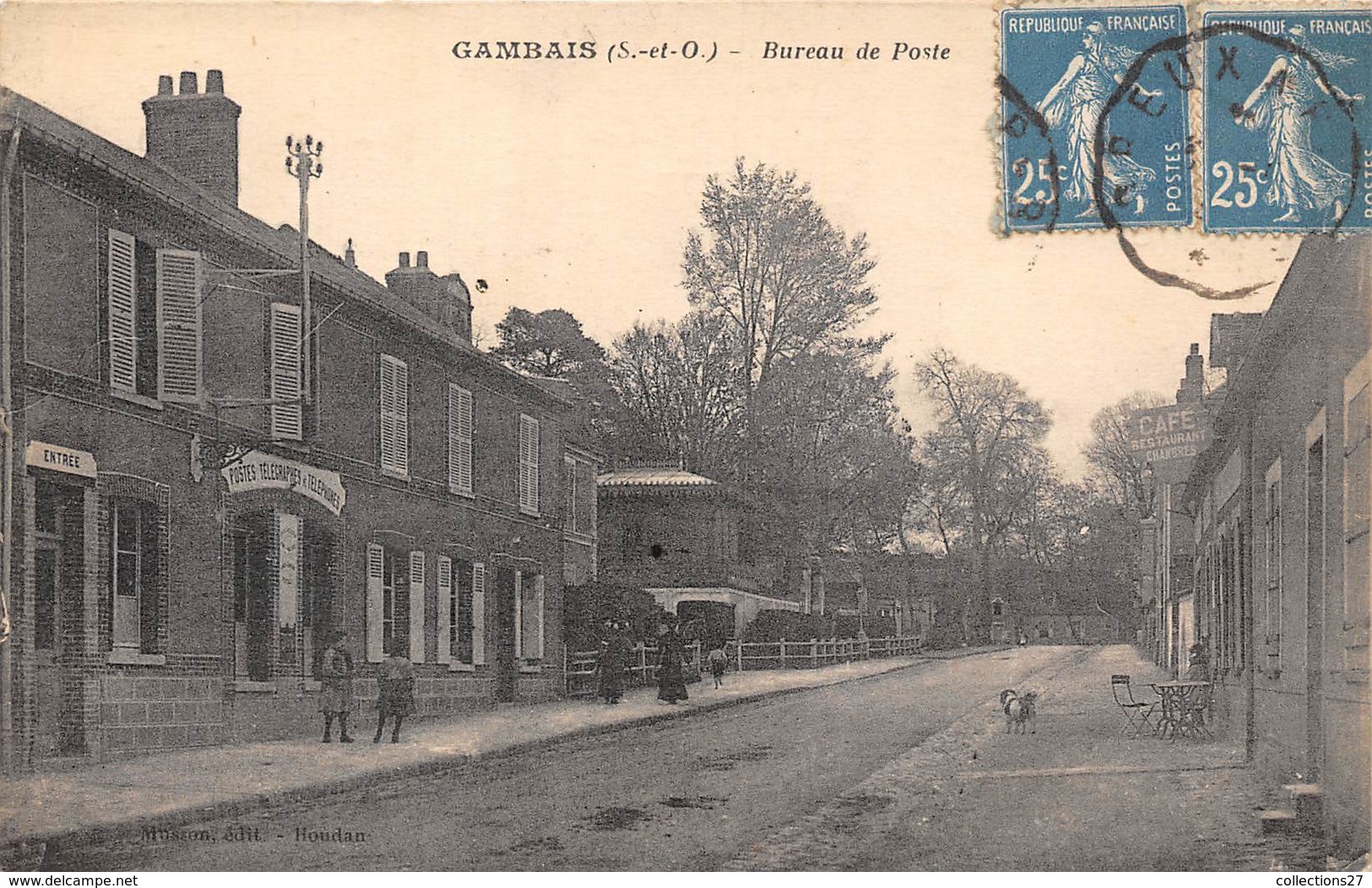 78-GAMBAIS- BUREAU DE POSTE - Autres & Non Classés