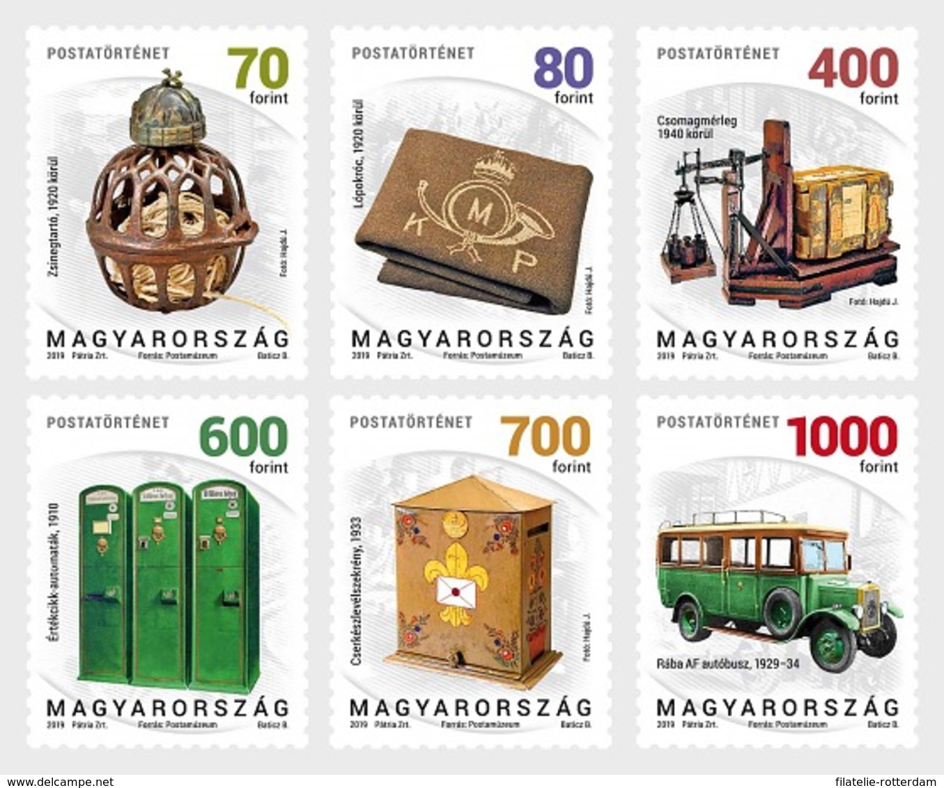 Hongarije / Hungary - Postfris / MNH - Complete Set Postgeschiedenis 2019 - Ongebruikt