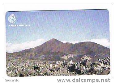 ASCENSION ISLAND   -  CHIP    -  SISTERS PEAK        TIR. 5000       - USATA° (USED)  - RIF. 991 - Ascension (Insel)