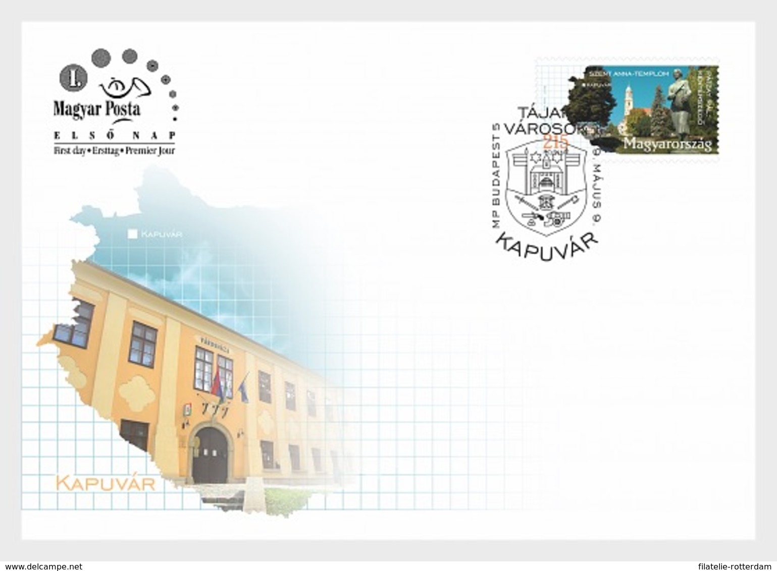 Hongarije / Hungary - Postfris / MNH - FDC Regio's En Steden 2019 - Ongebruikt