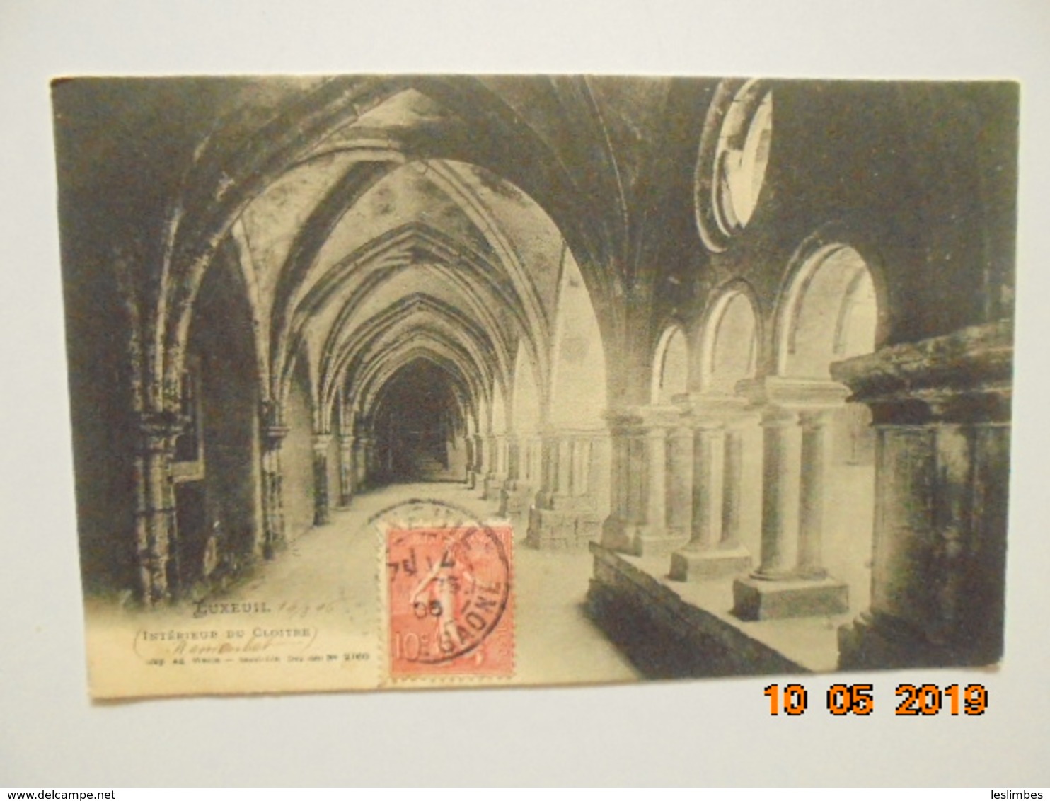 Luxeuil. Interieur Du Cloitre. Weick Postmarked 1906. - Luxeuil Les Bains