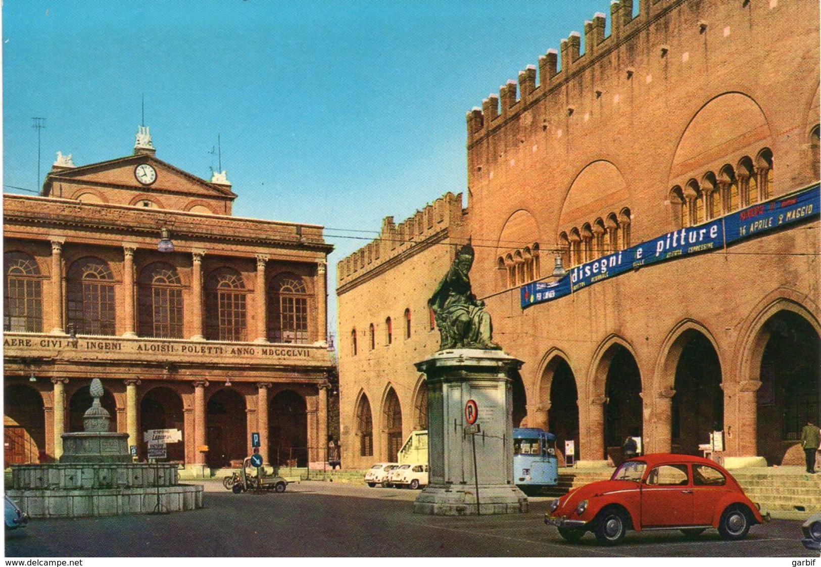 Rimini - Piazza Cavour - WW Maggiolino - Nv - Rimini