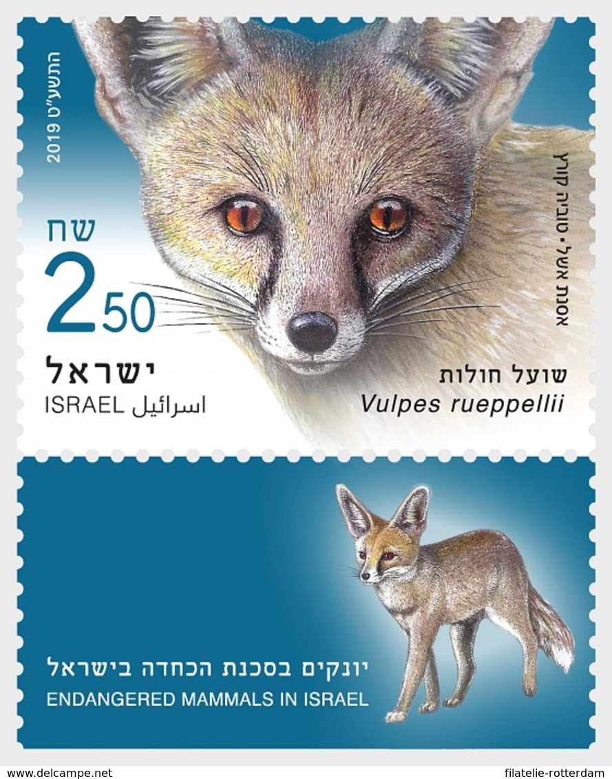 Israël / Israel - Postfris / MNH - Complete Set Bedreigde Diersoorten 2019 - Ongebruikt (met Tabs)