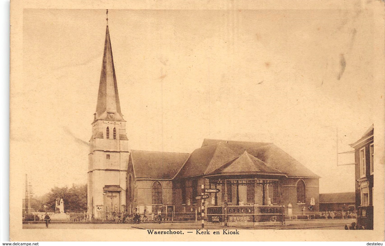 Kerk En Kiosk Waarschoot - Waarschoot