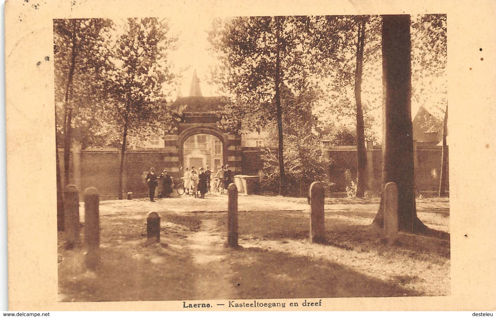 Kasteeltoegang En Dreef Laarne 1937 - Laarne