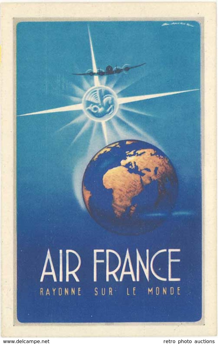 TB Air France Rayonne Sur Le Monde - Publicité