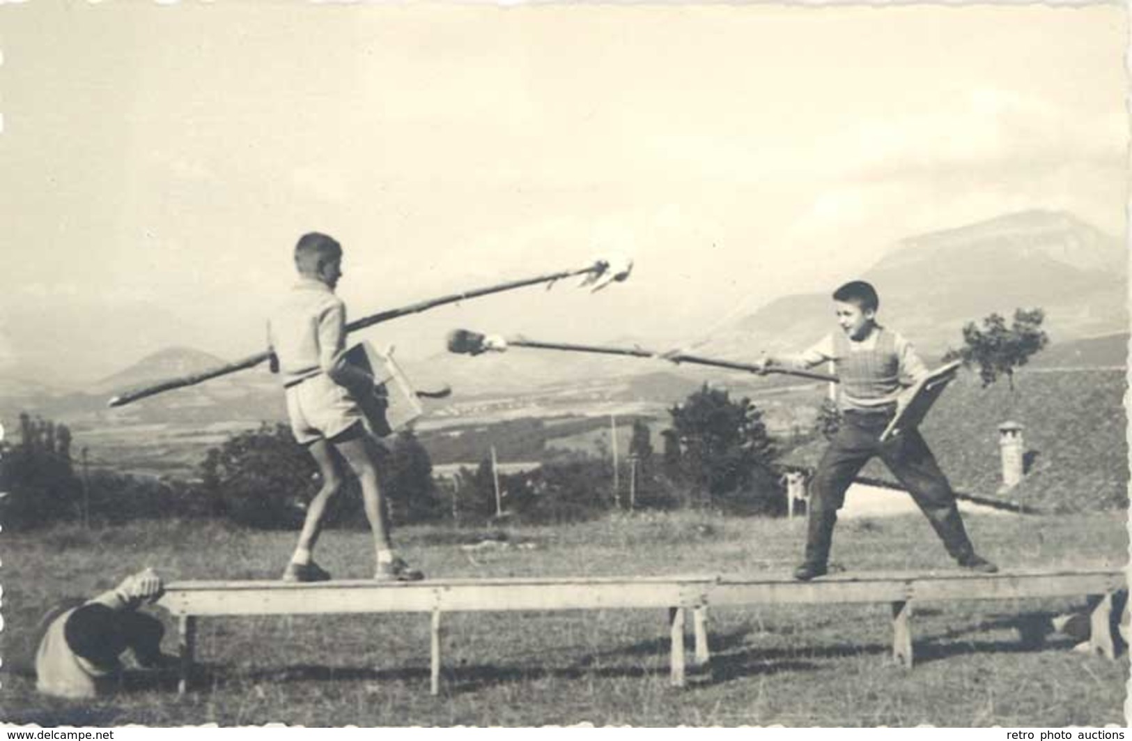 TB Photo Enfant Jouant, Joutes - Sonstige & Ohne Zuordnung