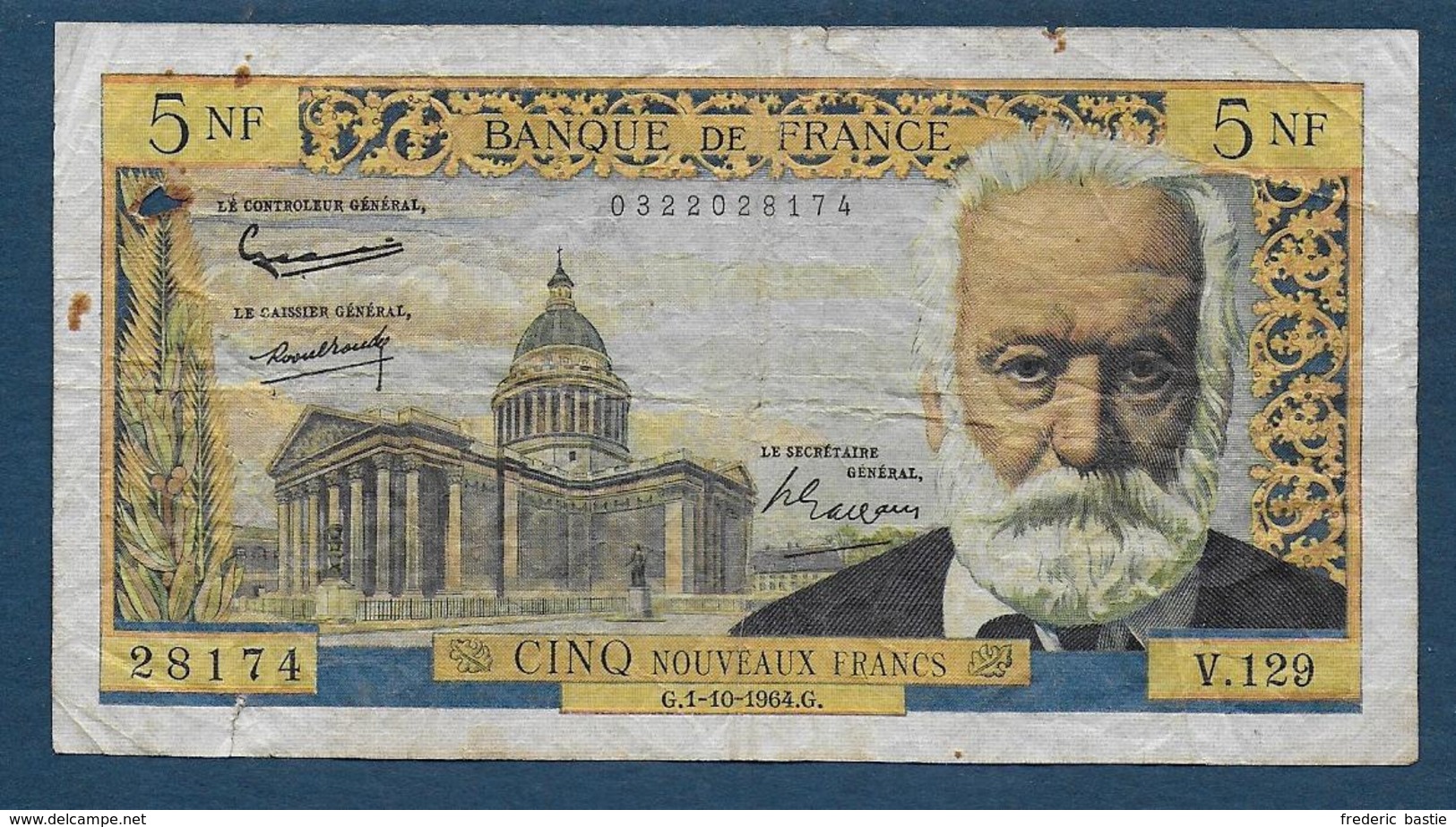 5 NF  Victor Hugo  Du  1- 10 1964 - 5 NF 1959-1965 ''Victor Hugo''