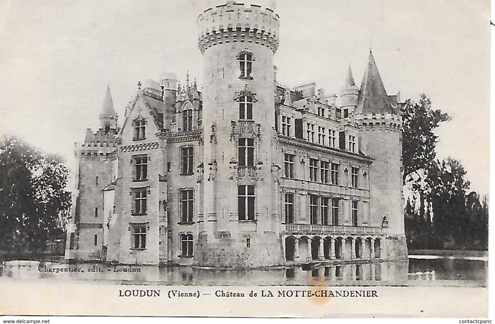 LES TROIS MOUTIERS ( 86 ) - Château De La Motte Chandenier - Les Trois Moutiers