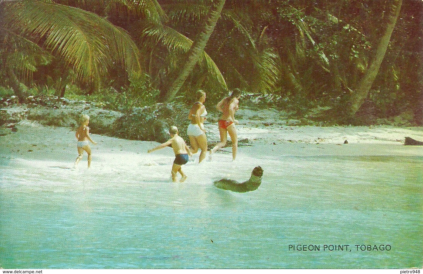 Tobago (Trinidad E Tobago) Pigeon Point, The Beach, La Plage, Spiaggia, Playa - Trinidad