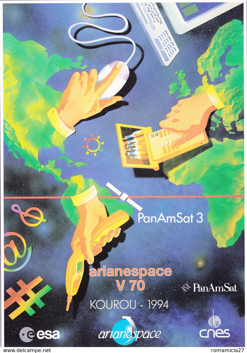 France Arianespace V 70 Affiche Neuve - Other & Unclassified