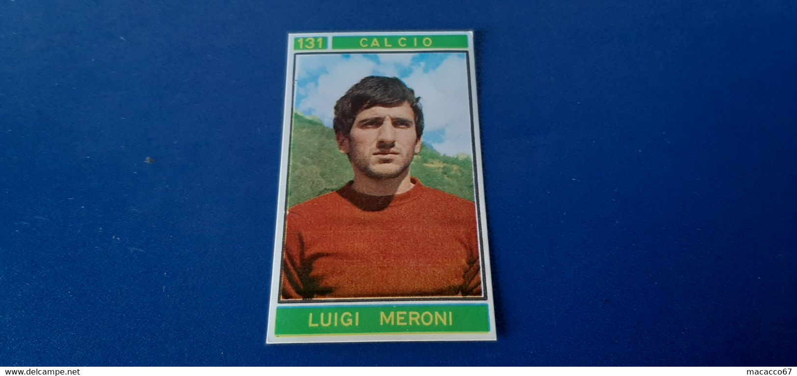 Figurina Panini Campioni Dello Sport 1967 - 131 Gigi Meroni - Edizione Italiana