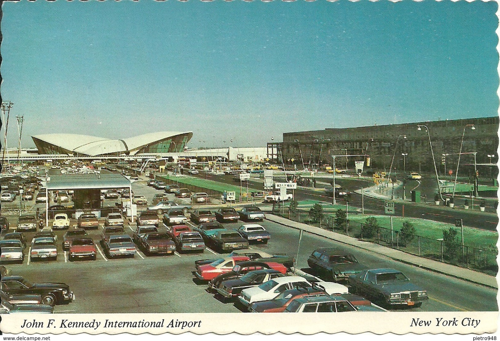 Aerodromo (Aeroporto) New York City, J.F. Kennedy Intern. Airport, Terminal T.W.A. & East Wing Intern. Arrival Building - Aerodromi