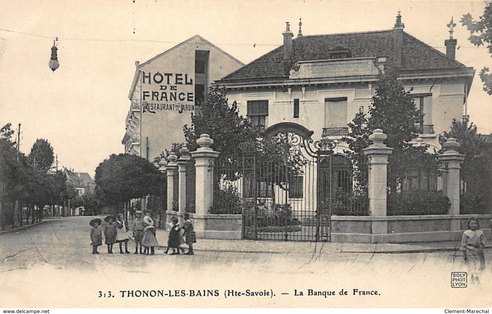 THONON-les-BAINS : La Banque De France - Tres Bon Etat - Banques