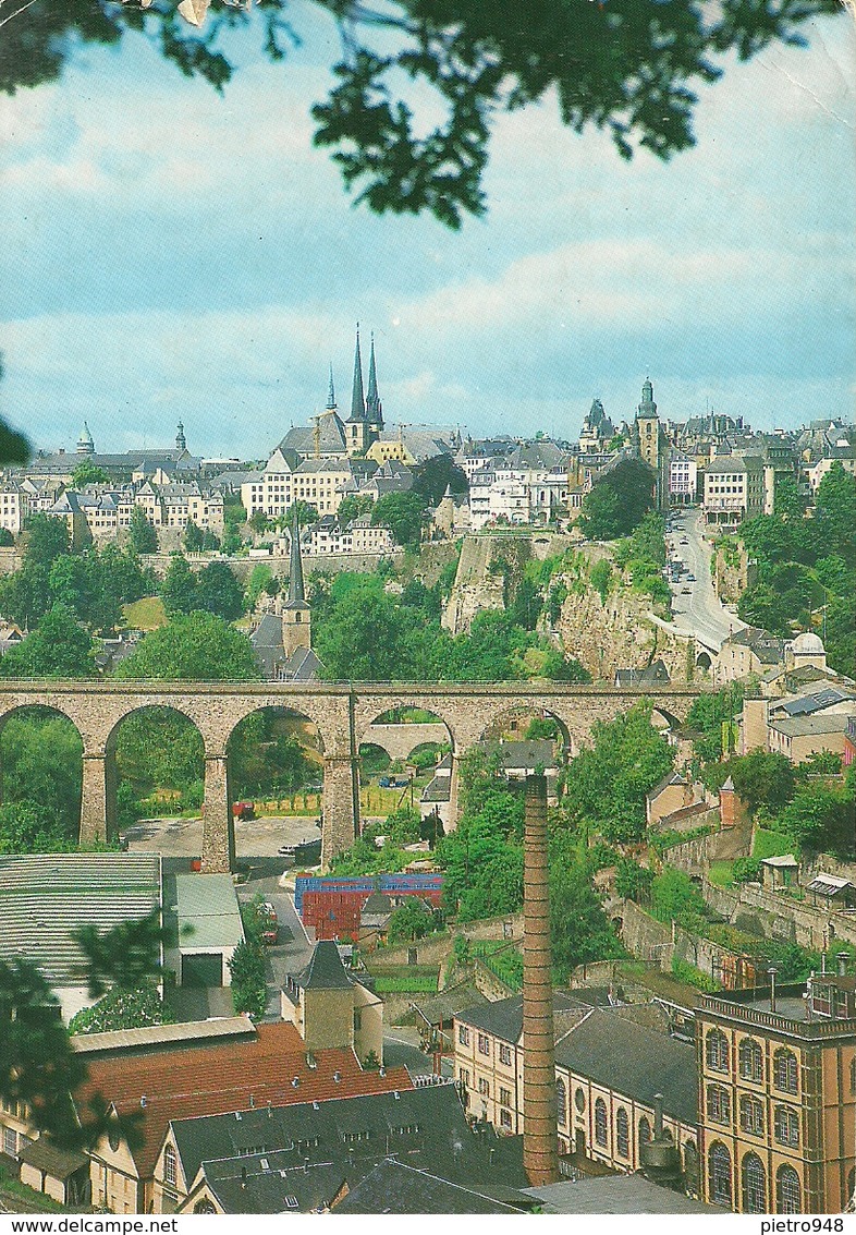 Luxembourg (Lussemburgo) Vue De La Ville Haute, Panorama Città Alta - Lussemburgo - Città