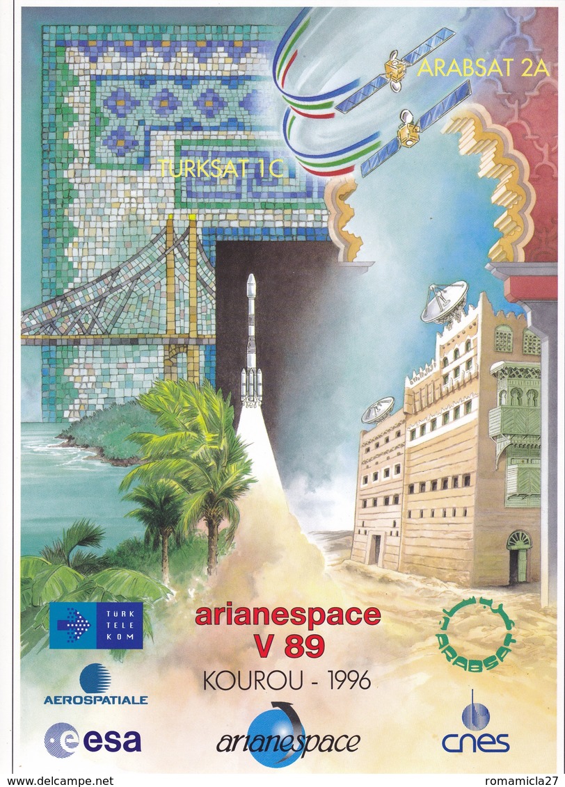 France Arianespace V 89 Affiche Neuve - Other & Unclassified