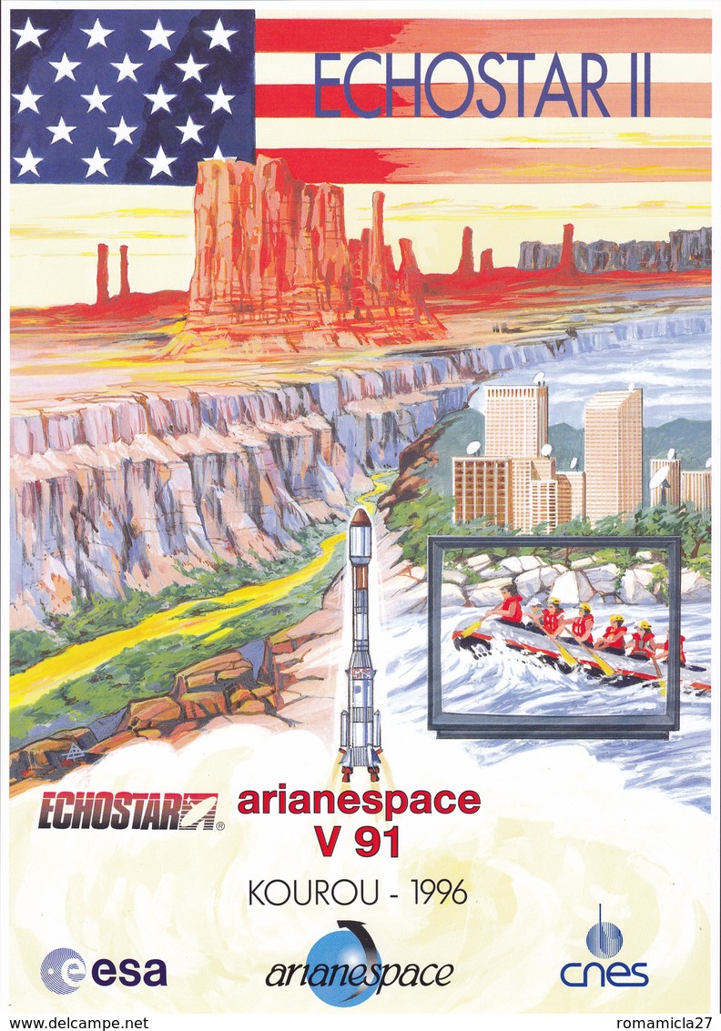 France Arianespace V 91 Affiche Neuve - Other & Unclassified