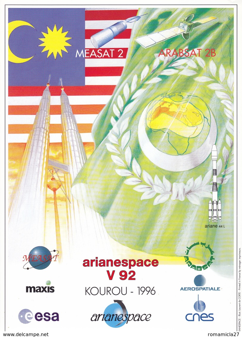 France Arianespace V 92 Affiche Neuve - Autres & Non Classés