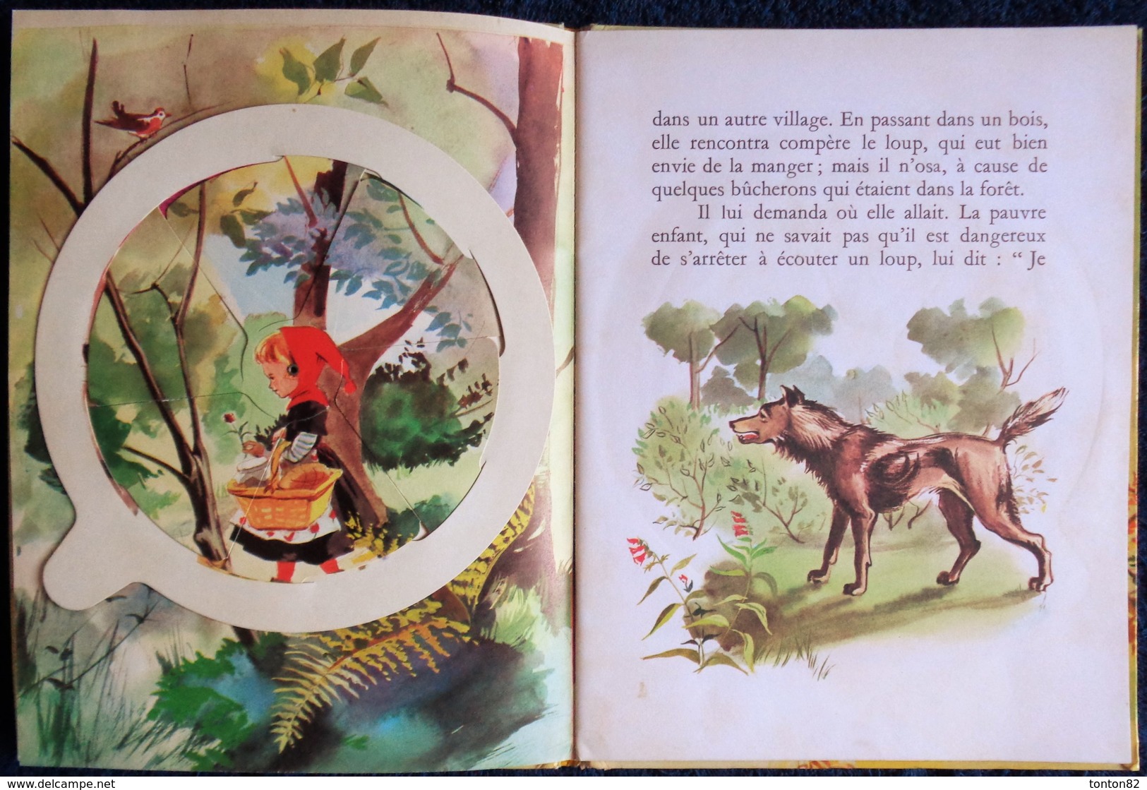 Le Petit Chaperon Rouge - Éditions BIAS - ( 1959 ) - Livre Animé . - Sonstige & Ohne Zuordnung