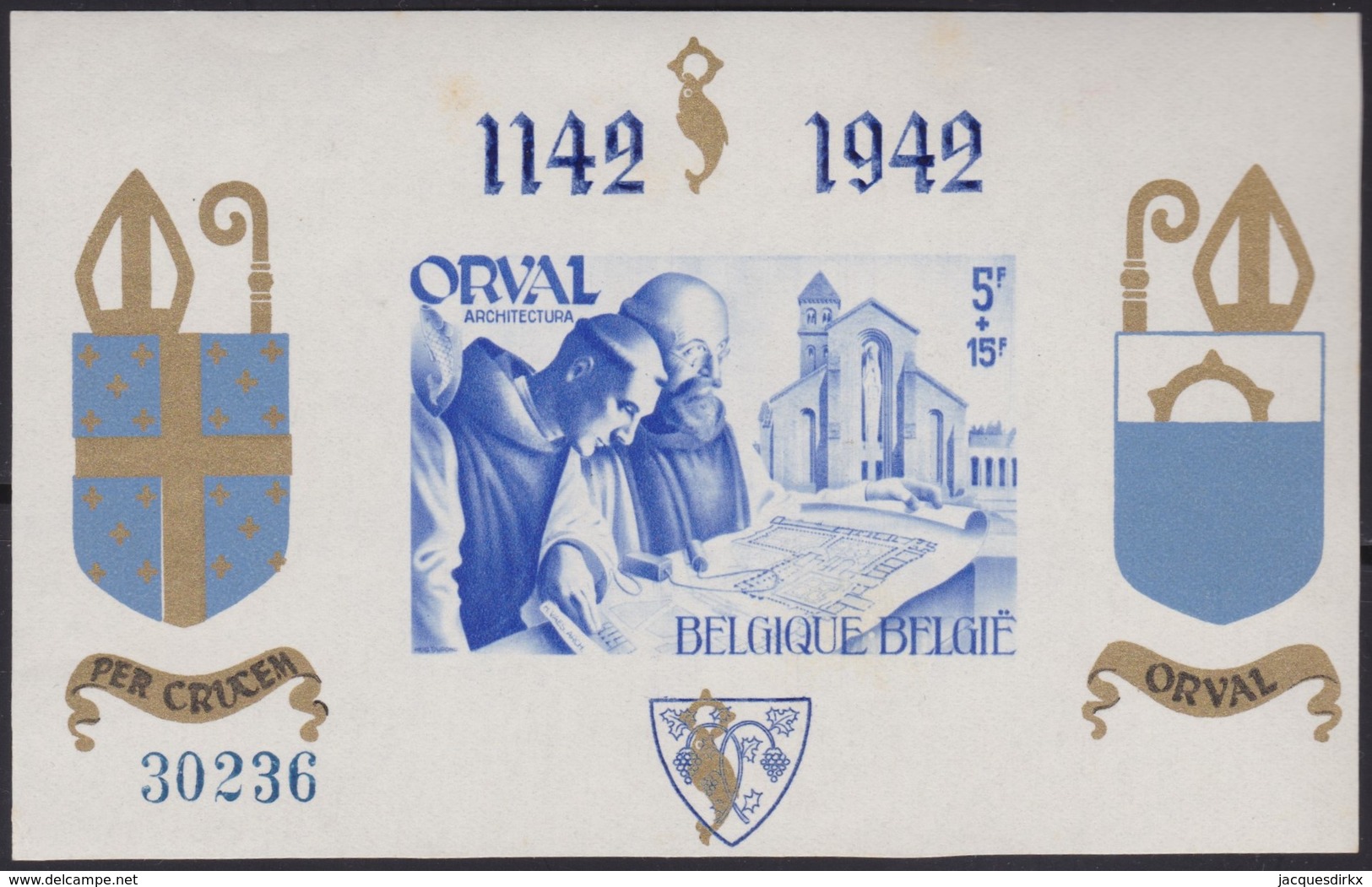 Belgie   .  OBP      .      Blok  19      .    **   .     Postfris    .  /   .  Neuf Sans Charniere - 1924-1960