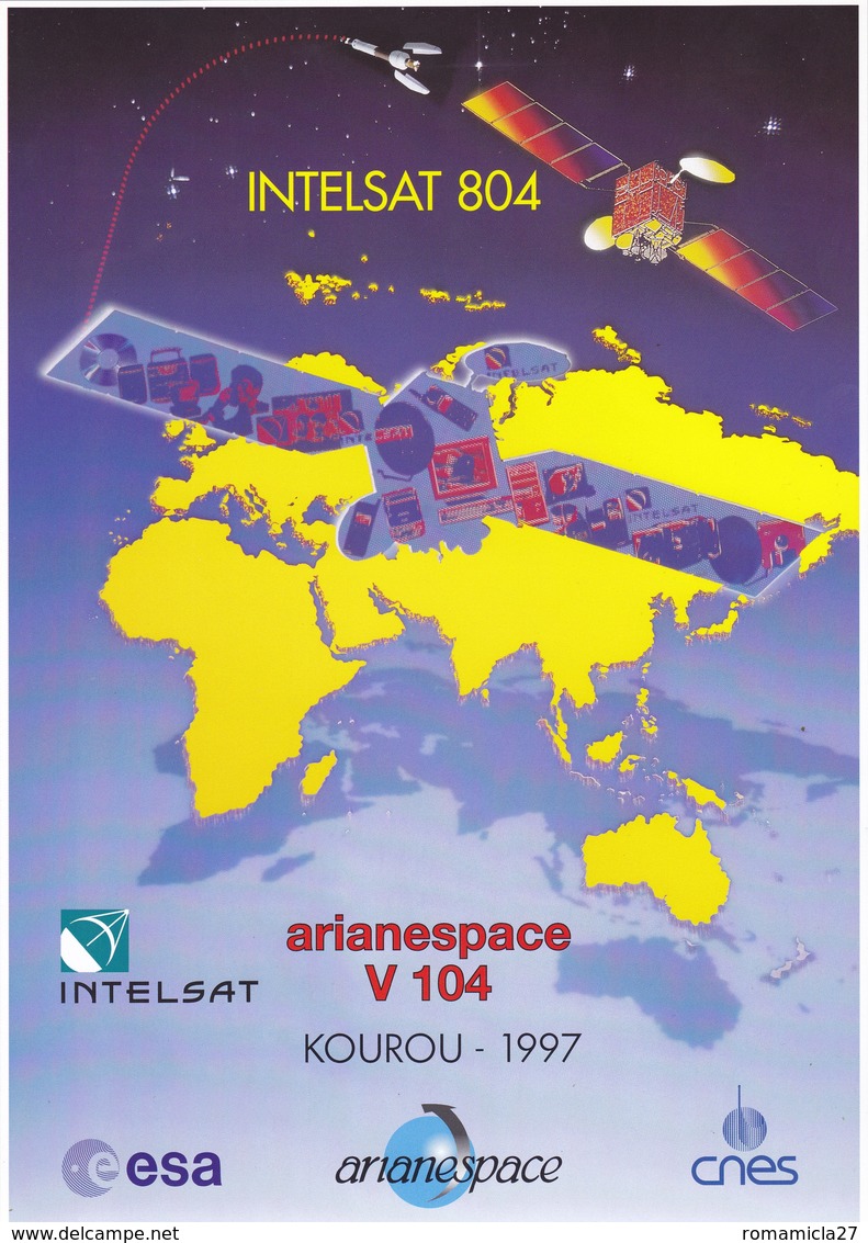 France Arianespace V 104 Affiche Neuve - Other & Unclassified